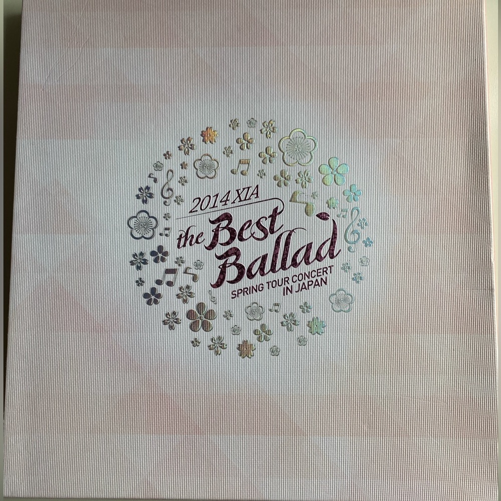 XIA Tour Concert In Japan The Best Ballad
Spring 3 DVD in Good Condition